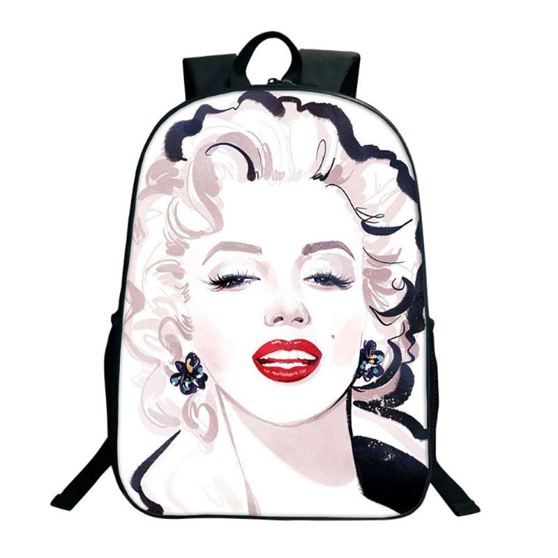 Εξατομικευμένη Εκτύπωση Laptop Backpack Αδιάβροχη Σχολική Τσάντα Υπολογιστή Με Κομψό Μοτίβο Για Αγόρια Και Κορίτσια