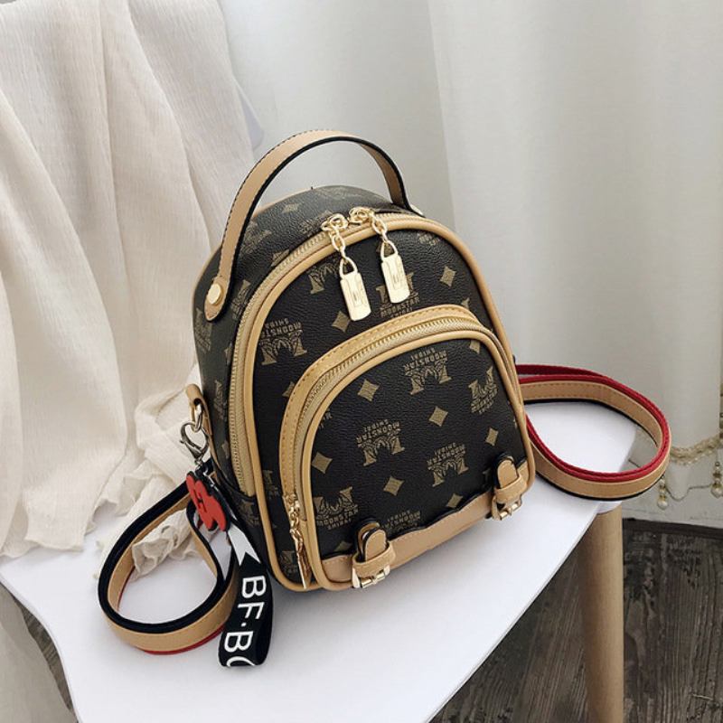 Ευρώπη Και Ηνωμένες Πολιτείες Old Flower Small Shoulder Bag Female New Friend Circle Αποσπώμενος Ιμάντας Ώμου Πολλαπλών Χρήσεων Διαγώνιος Σταυρός Συσκευασία