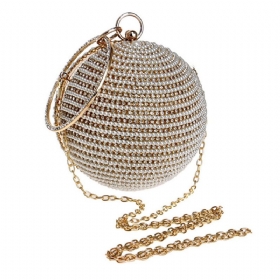 Fashion Pearl Ball Tote Τσάντα European Beauty Party Υψηλής Ποιότητας Πολυεστέρας Βραδινή