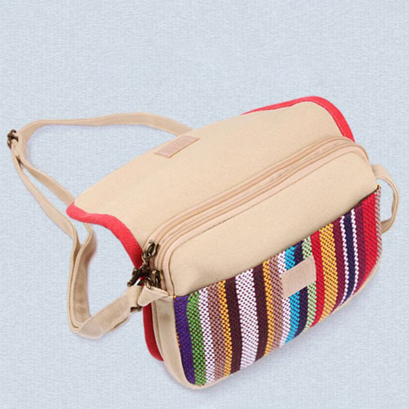 Γυναικεία Canvas National Mini Crossbody Τσάντα Messenger