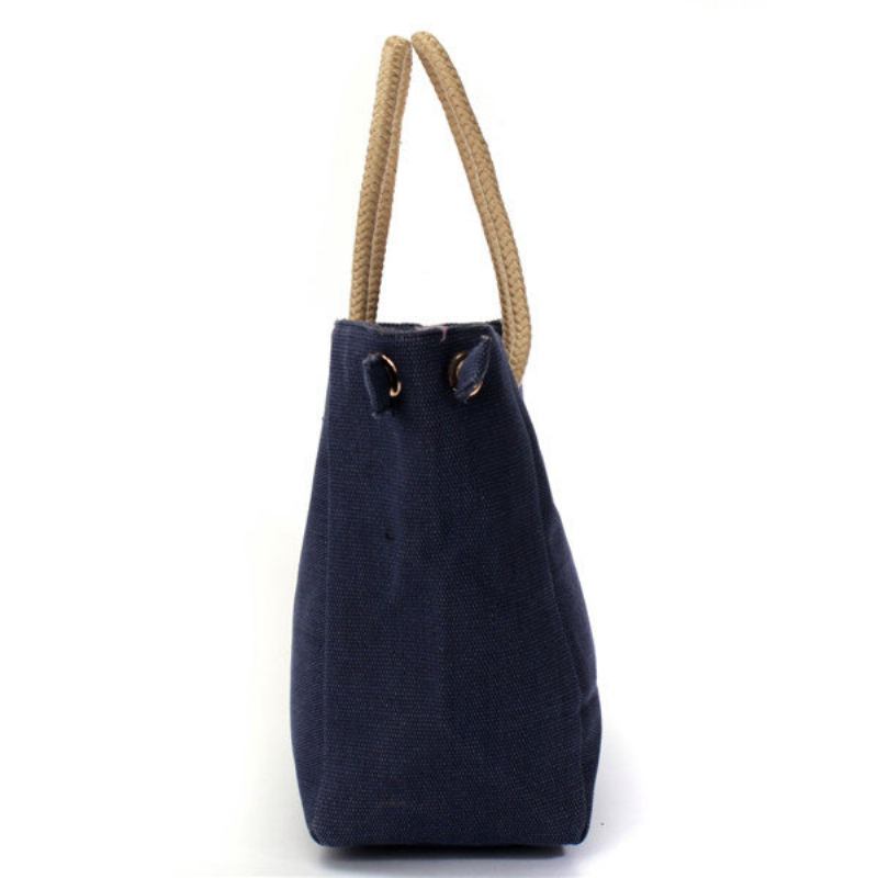 Γυναικεία Casual Canvas Shopping Bag Τσάντα Tote Messenger