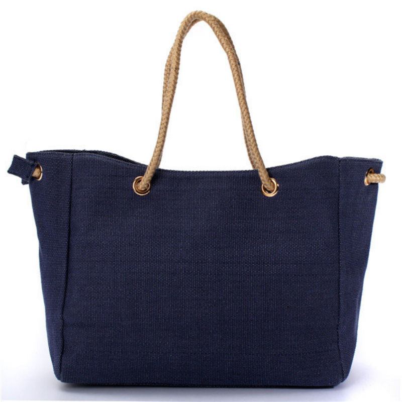 Γυναικεία Casual Canvas Shopping Bag Τσάντα Tote Messenger