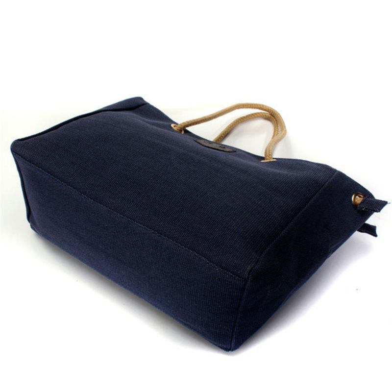 Γυναικεία Casual Canvas Shopping Bag Τσάντα Tote Messenger