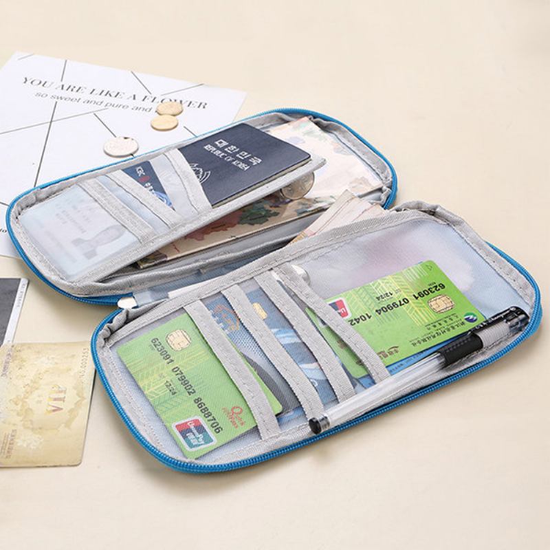 Γυναικεία Oxford Passport Bag Portable Boarding Bag Clutches Bag