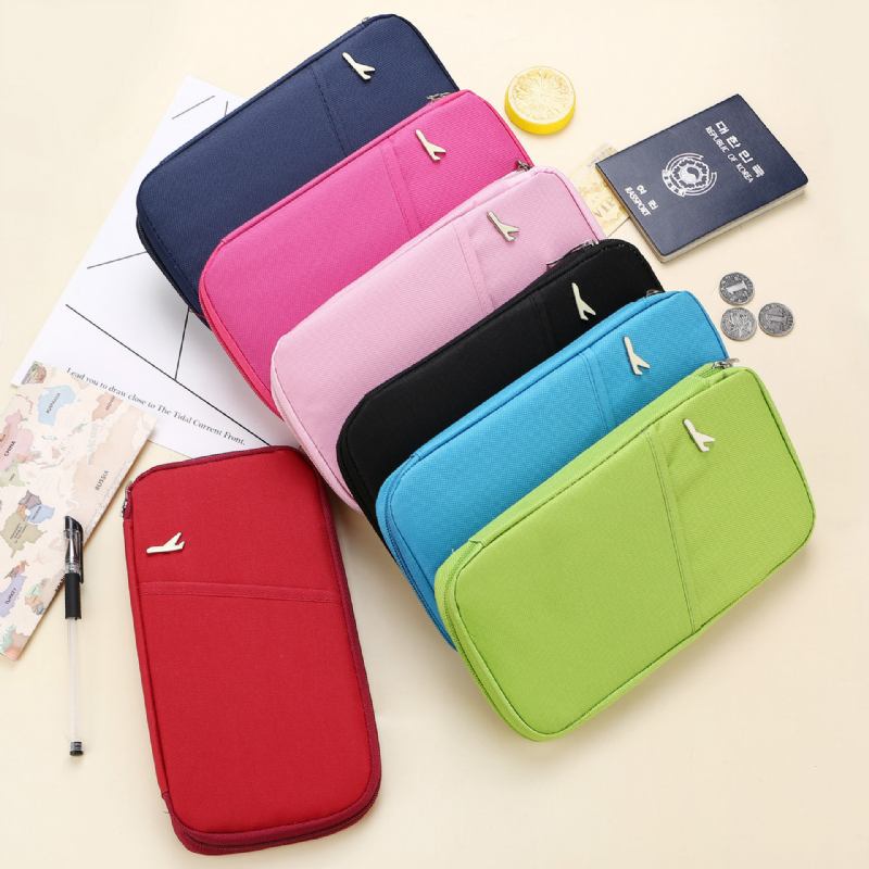 Γυναικεία Oxford Passport Bag Portable Boarding Bag Clutches Bag