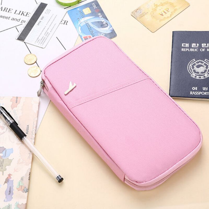 Γυναικεία Oxford Passport Bag Portable Boarding Bag Clutches Bag