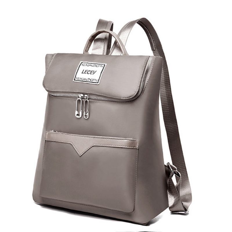 Γυναικεία Solid Backpack Casual School Bag Leisure Τσάντα Ώμου