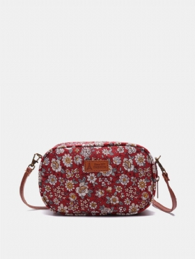 Γυναικεία Υφάσματα Mini Print Τσάντα Crossbody Leisure