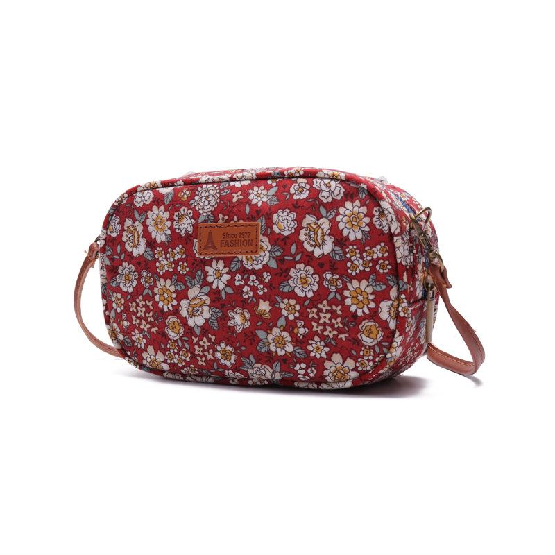 Γυναικεία Υφάσματα Mini Print Τσάντα Crossbody Leisure