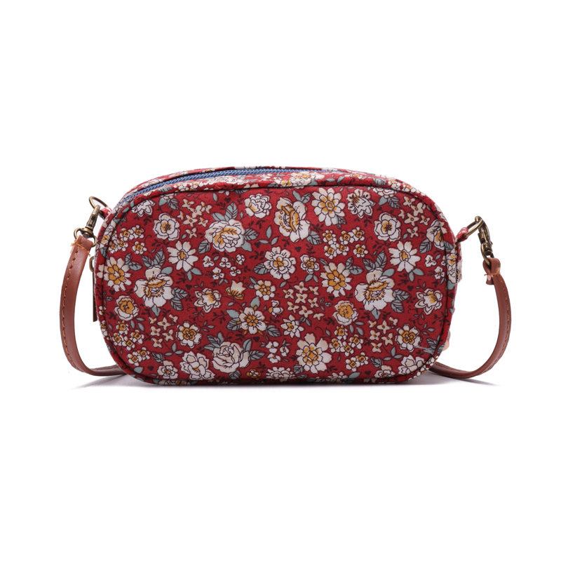 Γυναικεία Υφάσματα Mini Print Τσάντα Crossbody Leisure