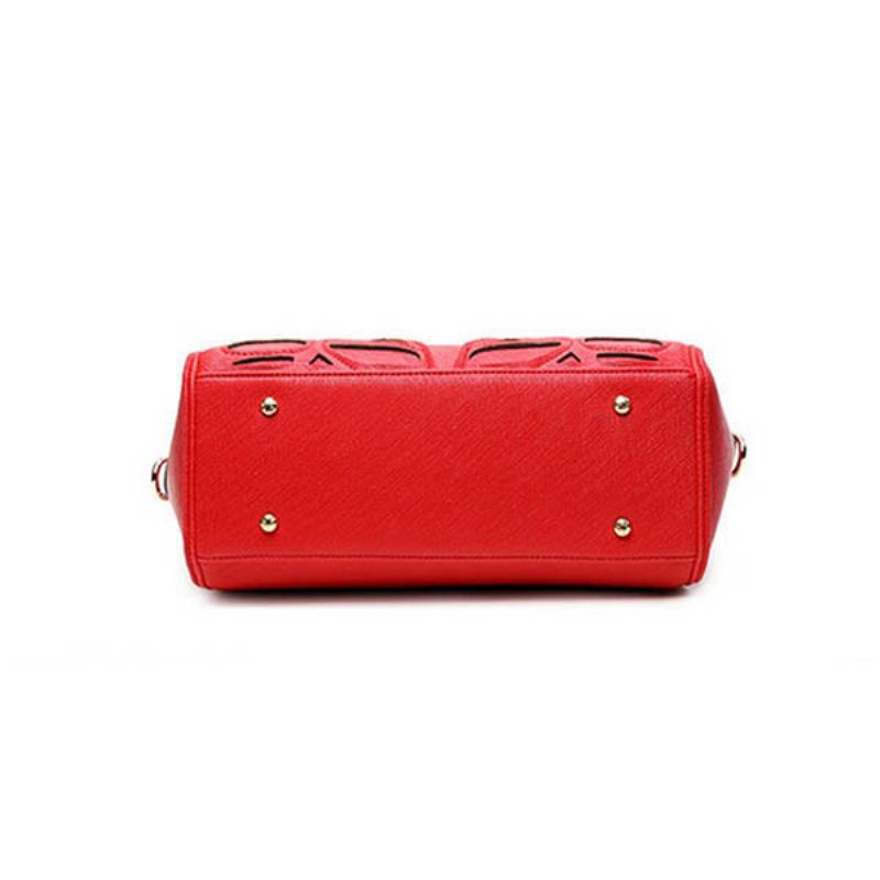 Γυναικείες Κομψές Τσάντες Λουλουδιών Empaistic 2pc Clutch Pu Δερμάτινες Με Κέλυφος