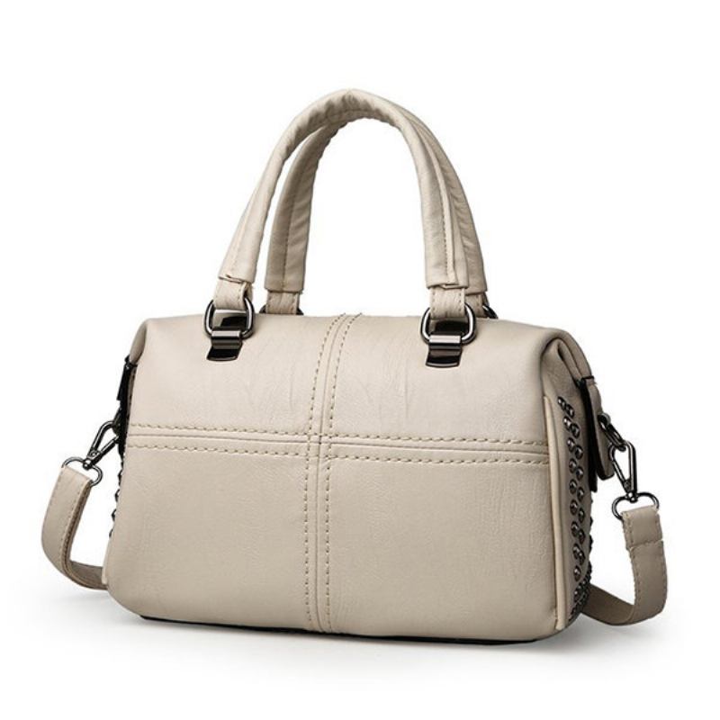 Γυναικείες Ραφές Ravert Τσάντα Leisure Boston Solid Crossbody