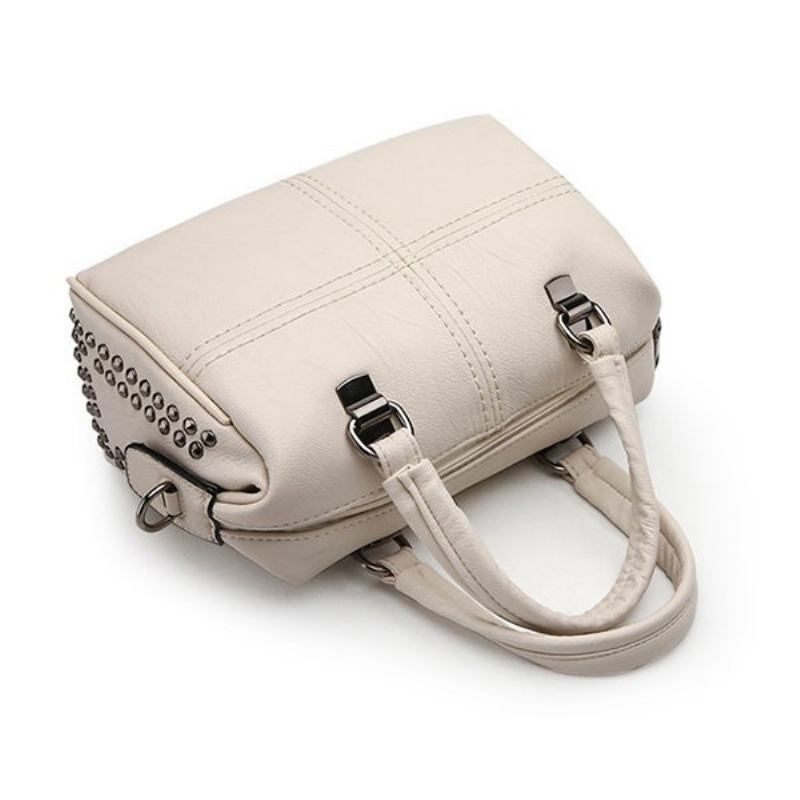 Γυναικείες Ραφές Ravert Τσάντα Leisure Boston Solid Crossbody