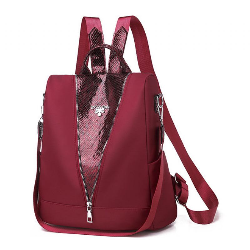 Γυναικείο Υφασμάτινο Oxford Leisure Backpack Σακίδιο Πλάτης Ταξιδιού