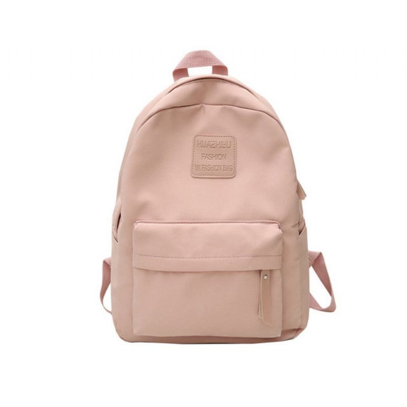 Ιαπωνική Έκδοση Του The Ancient Sense Of Solid Color Backpack Girl Super Student Bag Wild Waterproof Sen Tide 201