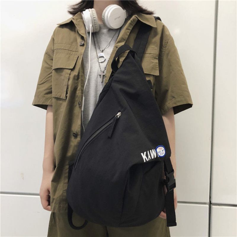 Ins Wind Bag Female College Backpack High School Sen Ancient Feeling Ακανόνιστη Casual Wild Shoulder Bag