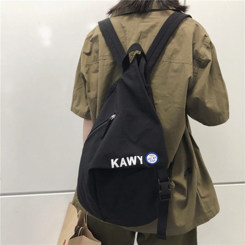 Ins Wind Bag Female College Backpack High School Sen Ancient Feeling Ακανόνιστη Casual Wild Shoulder Bag