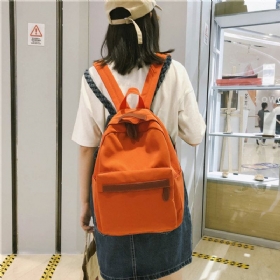 Ins Wind Bag Female Fashion College Student Casual Backpack Vintage Sense Girl High School Japanese Bf