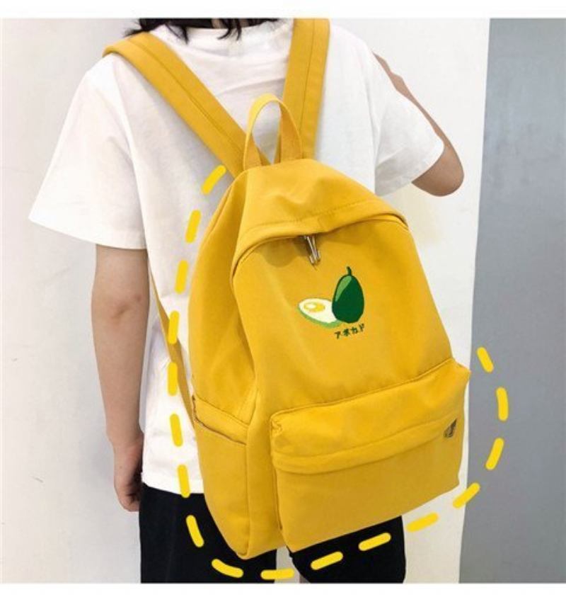 Ins Wind Bag Γυναικεία Κολεγιακή Μαθήτρια Harajuku Backpack Day High School Ancient Sense Girl Κέντημα Γραμμής Σακίδιο Από Καμβά