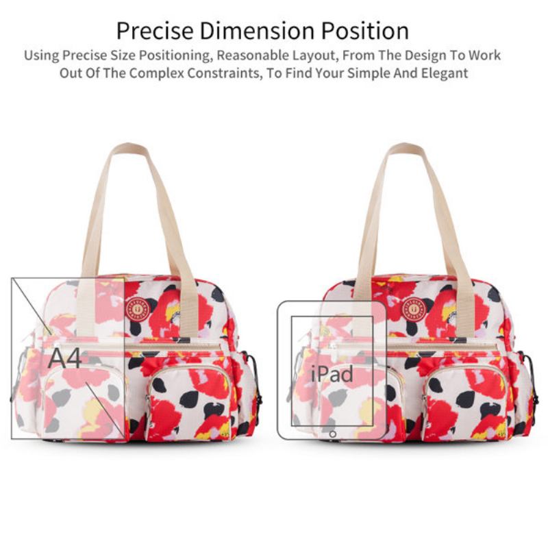 Insular Women Nylon Baby Diaper Bags Mummy Weekender Bag Τσάντα Χιαστί