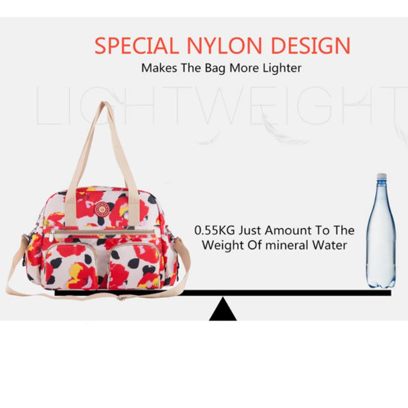 Insular Women Nylon Baby Diaper Bags Mummy Weekender Bag Τσάντα Χιαστί