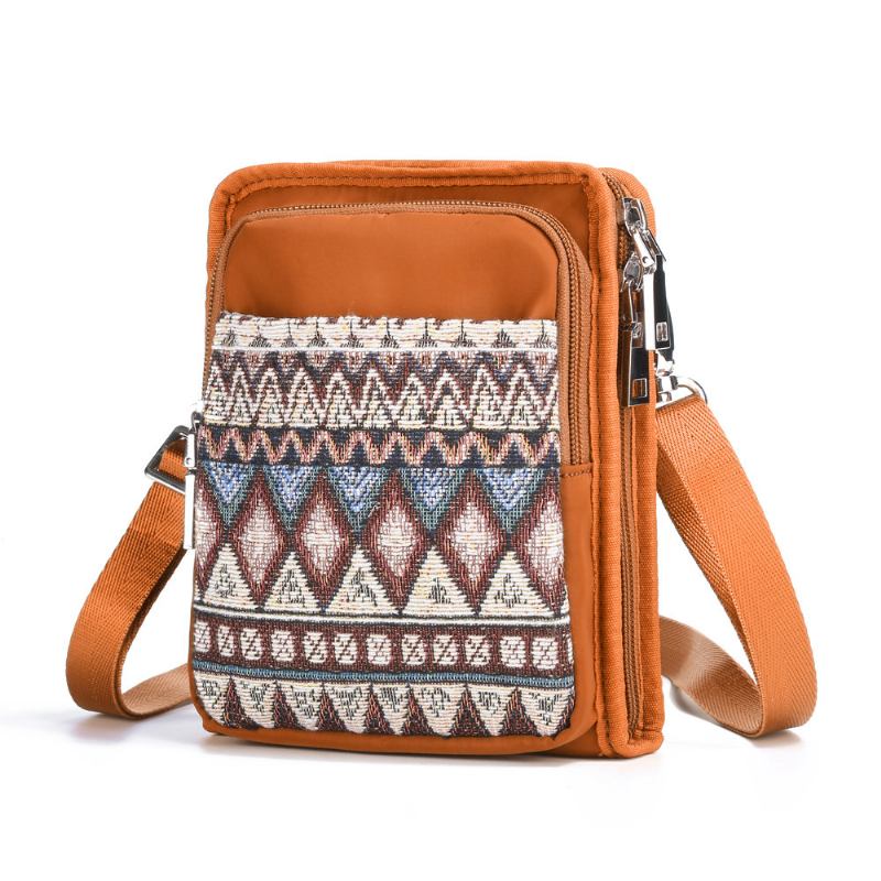 Μίνι Τσάντες Χιαστών Brenice National Multi-pocket Bohemia Card Holder Mini Crossbody