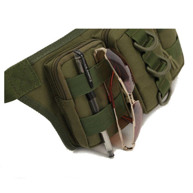 Nylon Outdoor Sport Camouflage Τσάντα Μέσης Πολυλειτουργική Ποδηλασίας Για Άντρες