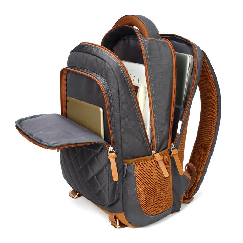 Oxford Cloth Leisure Business Travel Σχολική Τσάντα 17 Ιντσών Laptop Backpack Για Άνδρες