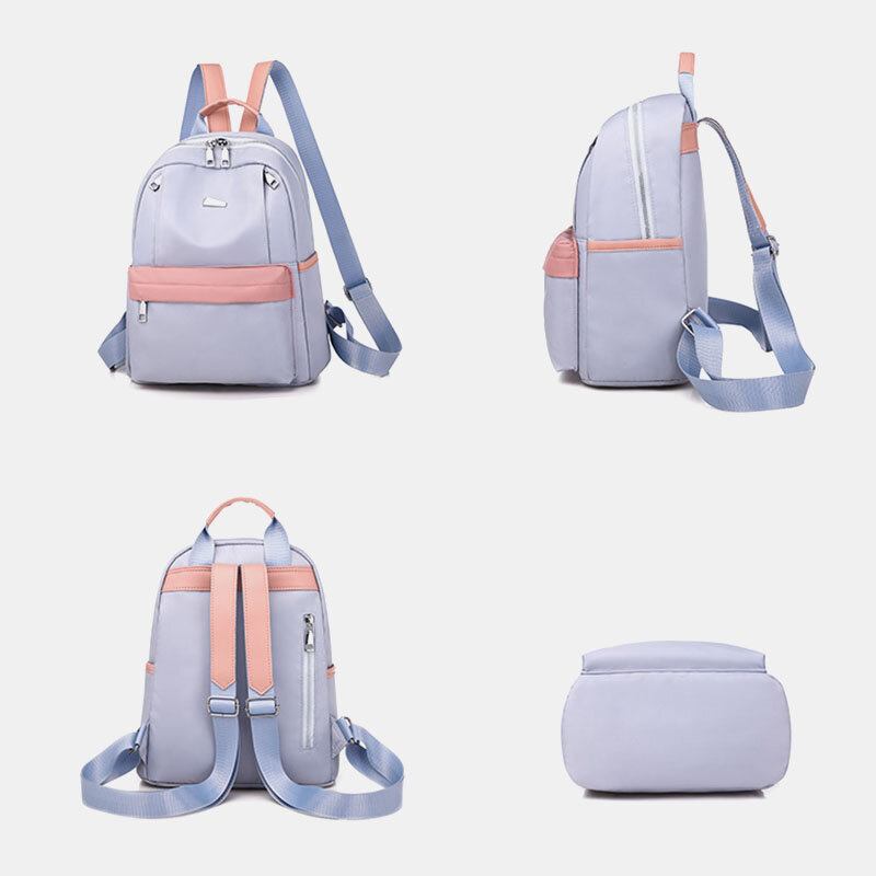 Patchwork Σχολική Τσάντα Laptop Backpack Σακίδιο Πλάτης Daypack