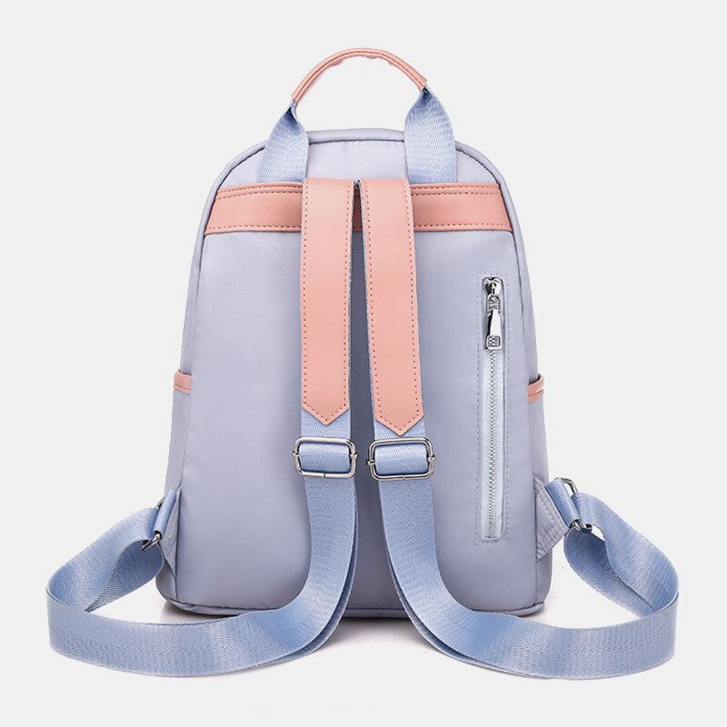 Patchwork Σχολική Τσάντα Laptop Backpack Σακίδιο Πλάτης Daypack