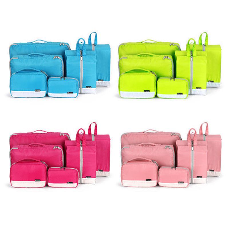 Polyester Home 7 Τεμαχίων Duffel Bag Travel Digital Storage Bag Women Men