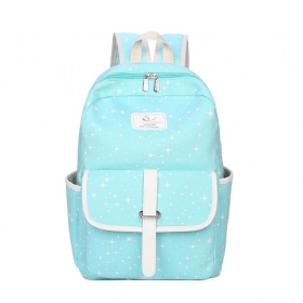 Σακίδιο Πλάτης Μαθητής Γυμνασίου Casual Print Backpack College Wind Τσάντα Ταξιδιού