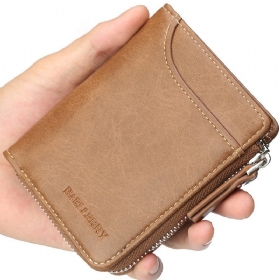 Τεχνητό Δέρμα Business 5 Card Slot Wallet Casual Τσάντα Πολυλειτουργικών Νομισμάτων