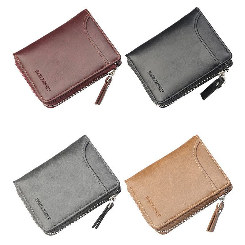 Τεχνητό Δέρμα Business 5 Card Slot Wallet Casual Τσάντα Πολυλειτουργικών Νομισμάτων