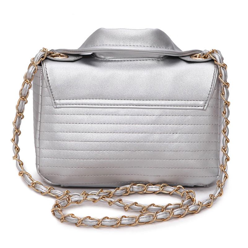 Τσάντα Ώμου Chain Rivet Diagonal Shoulder Baget Styl Fashion Trend Ρούχων