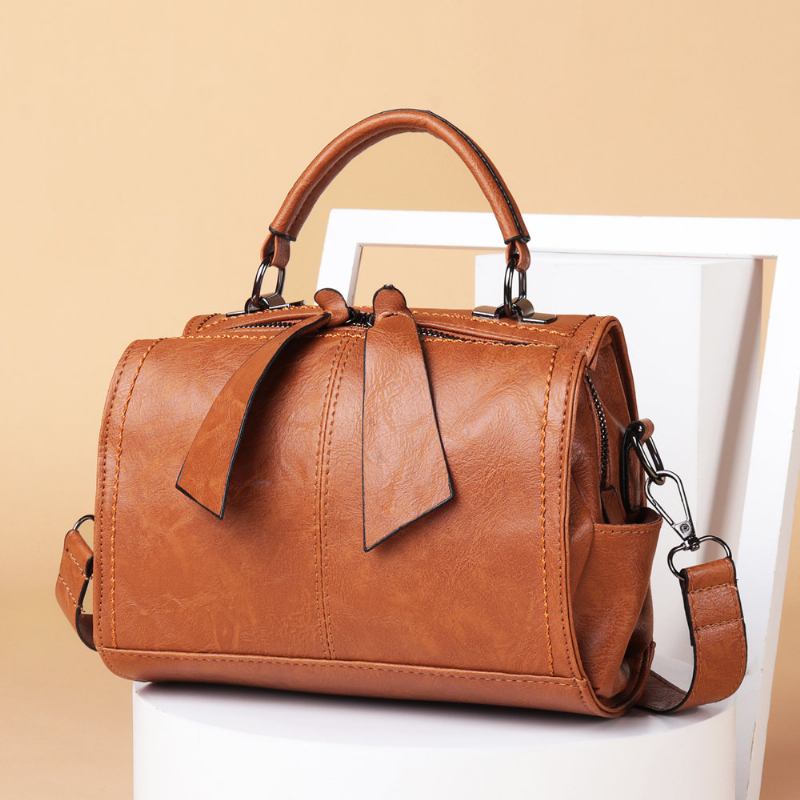 Τσάντα Πολλαπλών Λειτουργιών Women Leisure Solid Casual Crossbody Concise Shoulder Bag