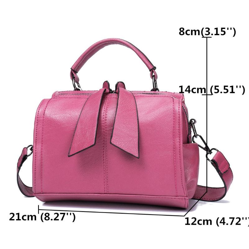 Τσάντα Πολλαπλών Λειτουργιών Women Leisure Solid Casual Crossbody Concise Shoulder Bag