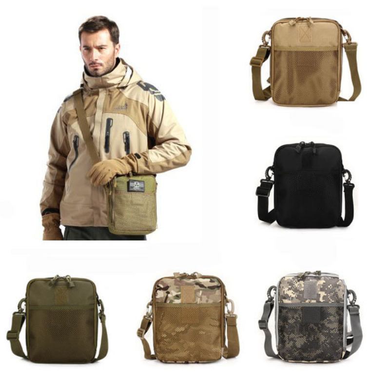 Τσάντα Χιαστί Ώμου Για Άνδρες Γυναικεία Nylon Sport Outdoor Tactical Army Ipad