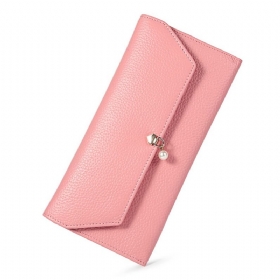 Tucano Γνήσιο Δέρμα Clutch Fashion Απλή Προσωπικότητα Μακρύ Πορτοφόλι Γυναικεία Κορίτσι 2023 Νέα Τσάντα