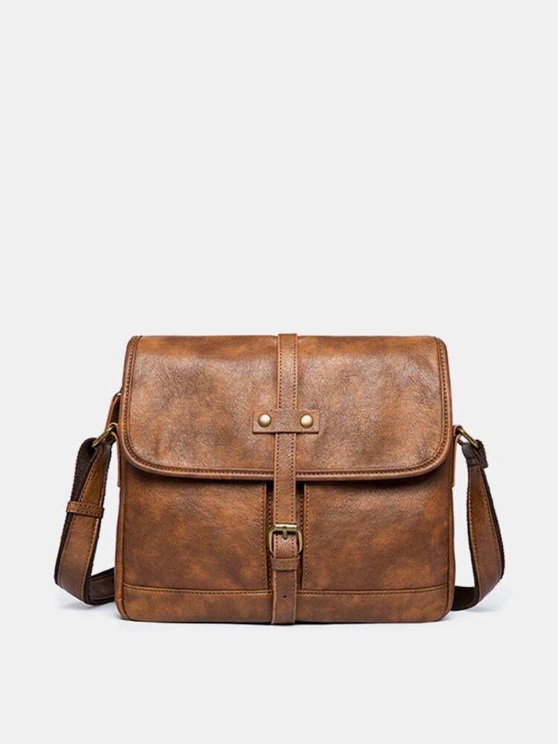 Vintage Casual Messenger Τσάντα Ώμου Χιαστί Για Άνδρες