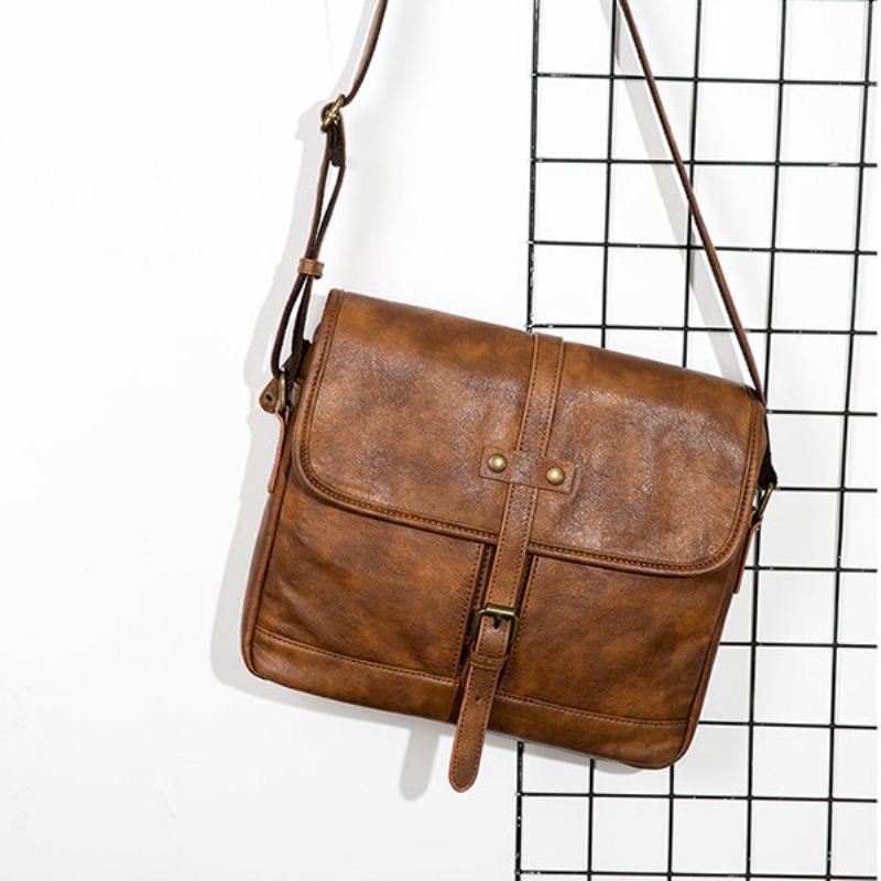 Vintage Casual Messenger Τσάντα Ώμου Χιαστί Για Άνδρες