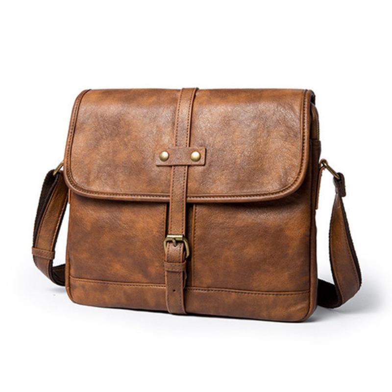 Vintage Casual Messenger Τσάντα Ώμου Χιαστί Για Άνδρες