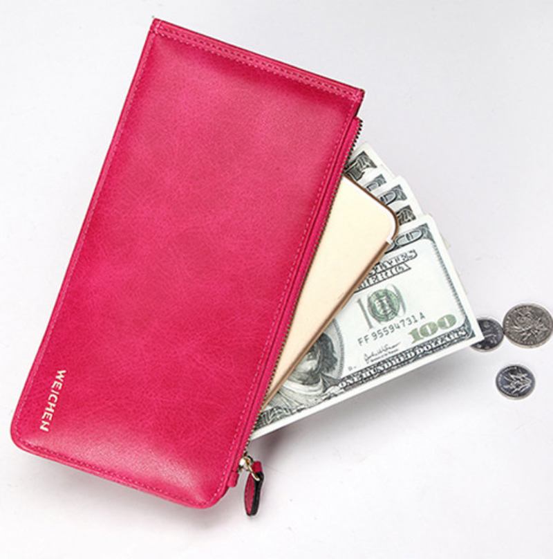 Woman Durable Pu Phone Wallet Card Bag 20 Slots Υποδοχές Πολλαπλών Καρτών Πορτοφόλι