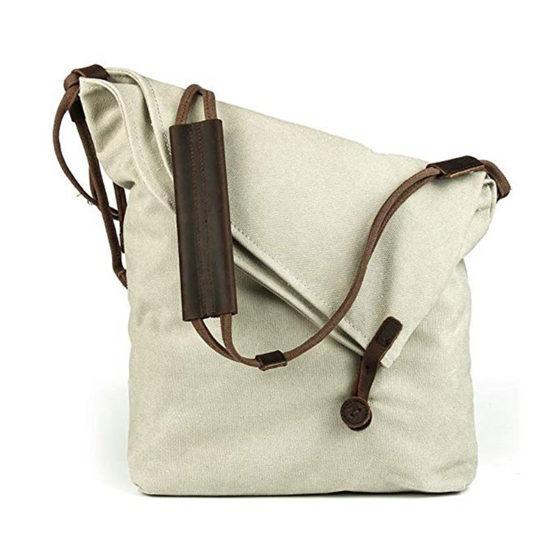 Υπερμεγέθης Casual Canvas Crossbody Τσάντα Messenger Unisex Retro Hobo Για Άνδρες Και Γυναίκες