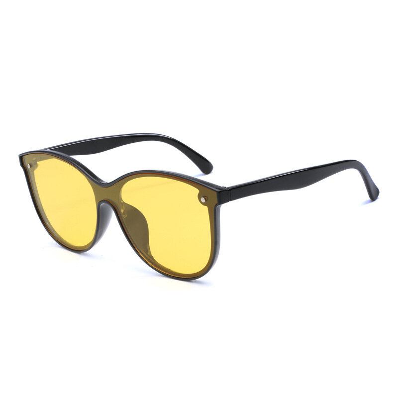 Ανδρικά Γυναικεία Τετράγωνα Γυαλιά Ηλίου Vogue Polarized Yellow Night Vision Goggles Pc Εξωτερικού Χώρου