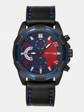 Ανδρικό Ρολόι Sport Style Fashion Chrono Χρονόμετρο Εμφάνιση Ημερομηνίας Ώρας Αθλητικό Χαλαζία