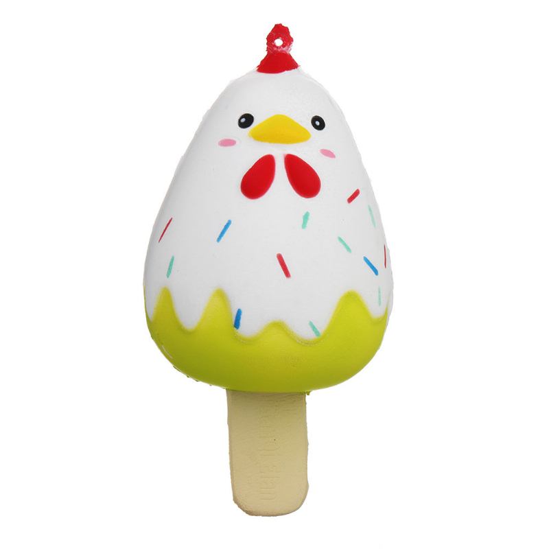 Chick Popsicle Ice-lolly Squishy Slow Rising Μαλακό Παιχνίδι Με Συσκευασία