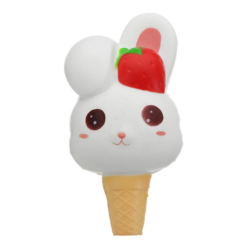 Δώρο Συλλογής Kawaii Rabbit Ice Cream Squishy Slow Rising With Packaging