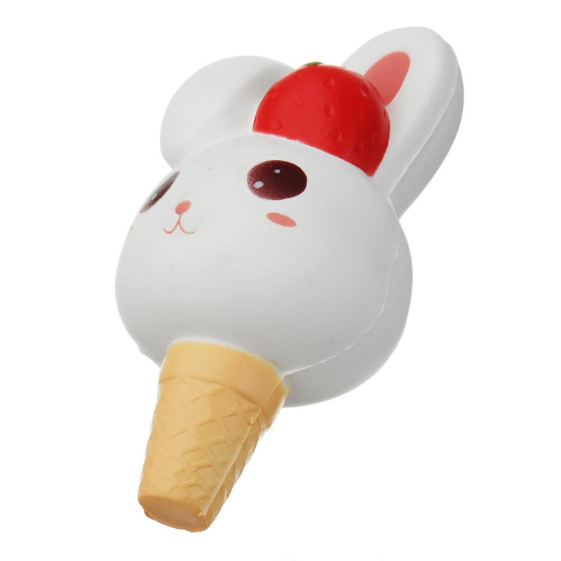 Δώρο Συλλογής Kawaii Rabbit Ice Cream Squishy Slow Rising With Packaging