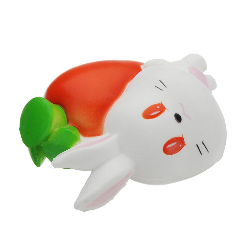 Δώρο Συλλογής Kawaii Radish Rabbit Squishy Toy Slow Rising With Packaging Collection